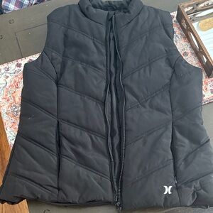 Hurley Women's Black Puffer Vest